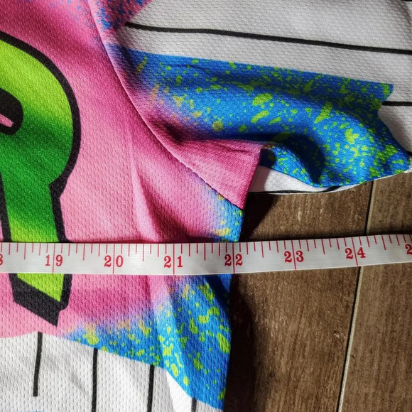 Cuthbert 90s Bel Air Baseball Jersey Shirt for Theme Party Women's Size Large - Picture 7 of 15